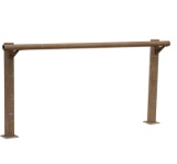 Vallade acero corten alpina Valla de acero corten alpina